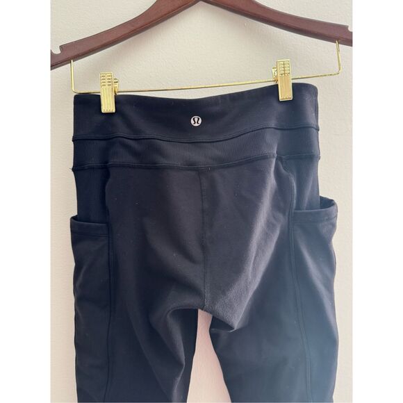Lululemon Cropped Legging with Pockets size 6 - Picture 6 of 10
